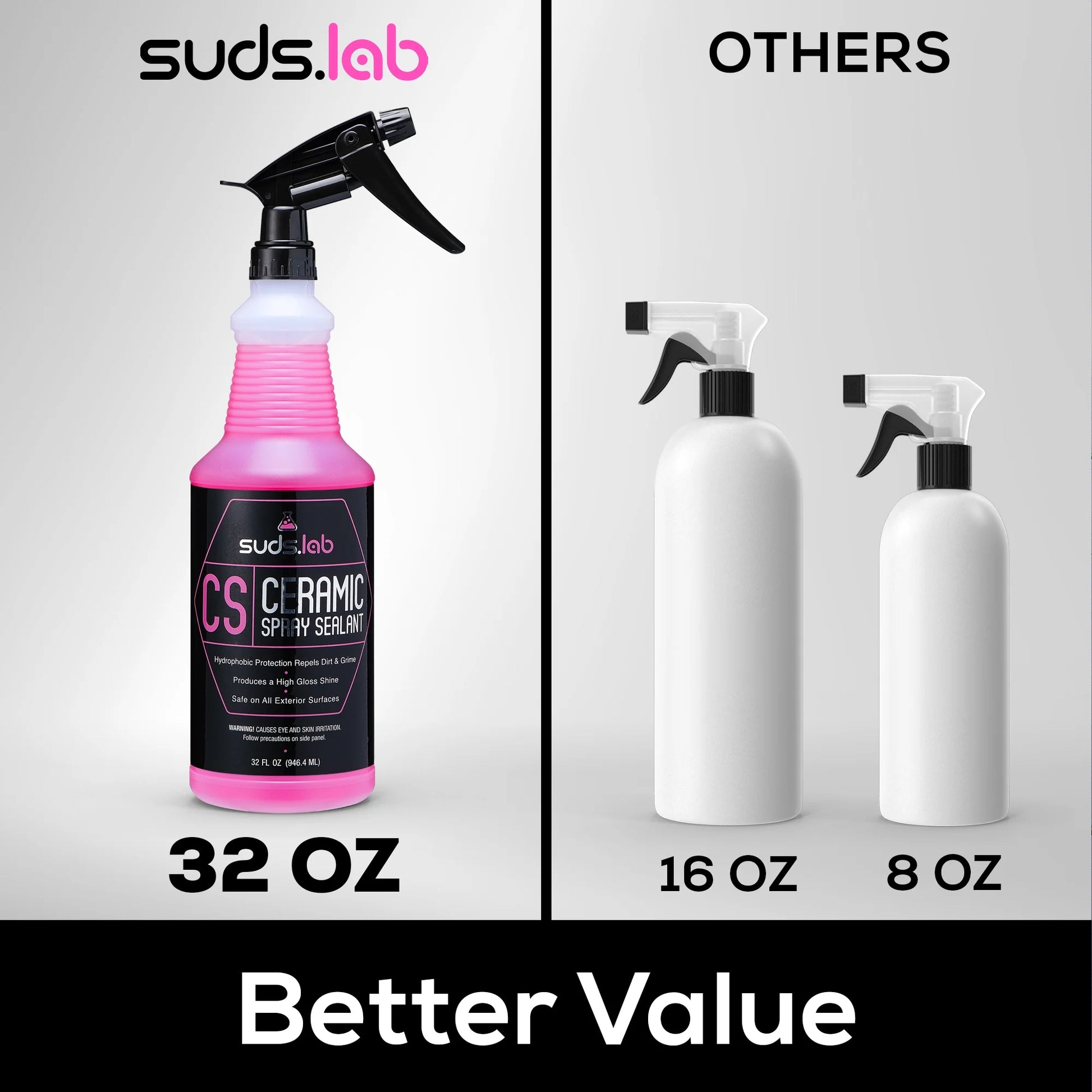 Suds Lab CS Ceramic Spray Vehicle Sealant - 32 Oz Bottle