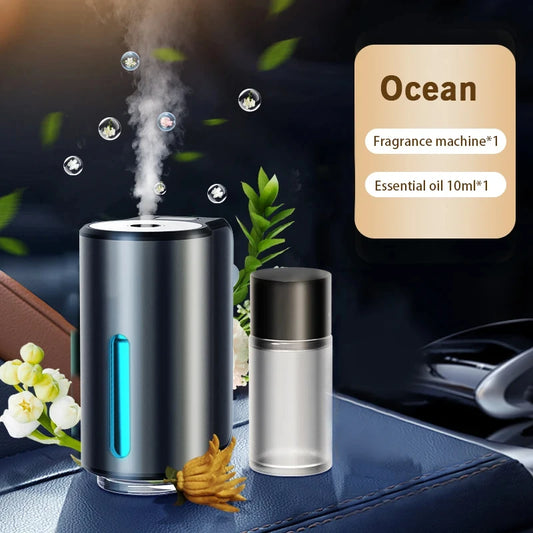 Car Electric Air Diffuser Aroma Car Air Vent Humidifier Mist Aromatherapy Car Air Freshener for Removing Odors Car Accessories