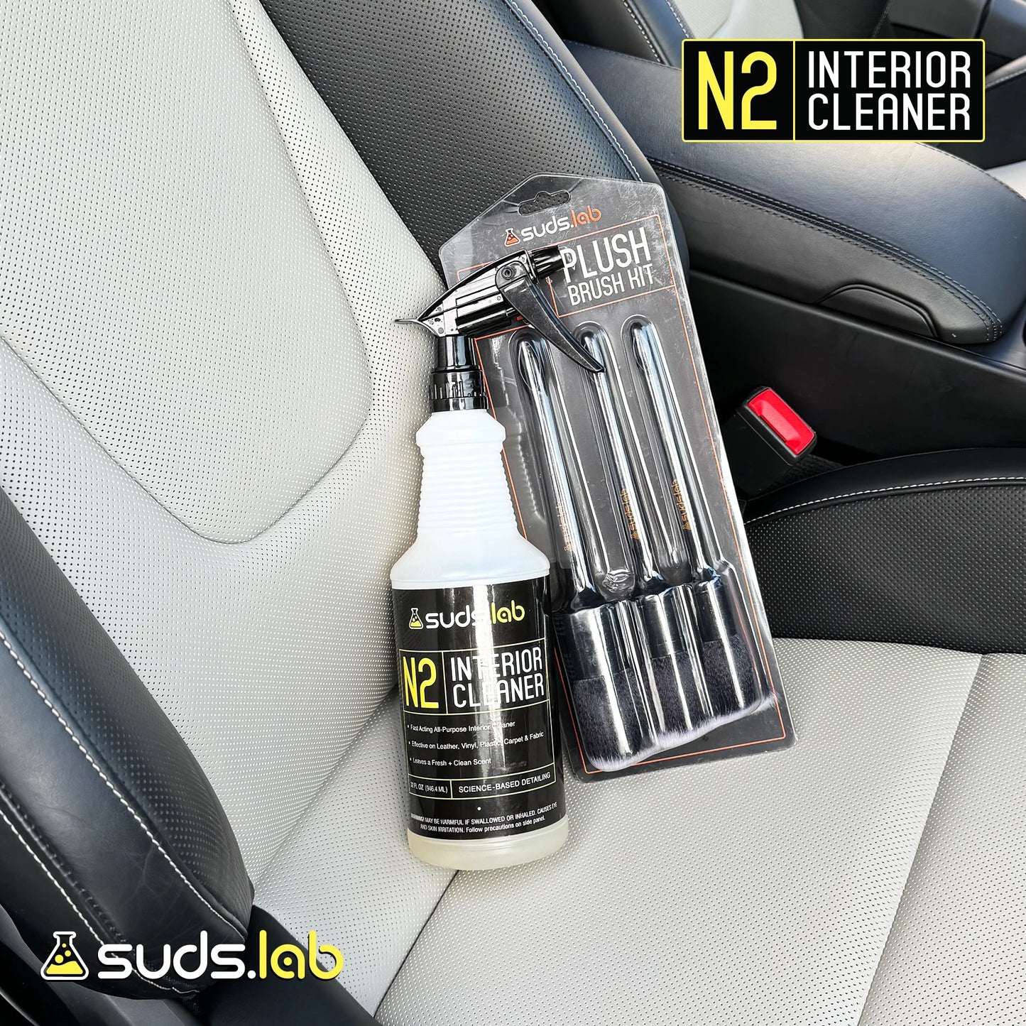 Suds Lab N2 Interior Cleaner, 32 Oz