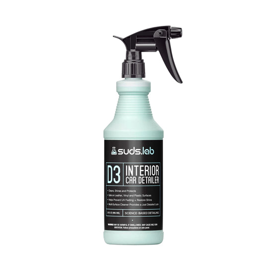 Suds Lab D3 Interior Car Detailer, 32 Oz. Bottle