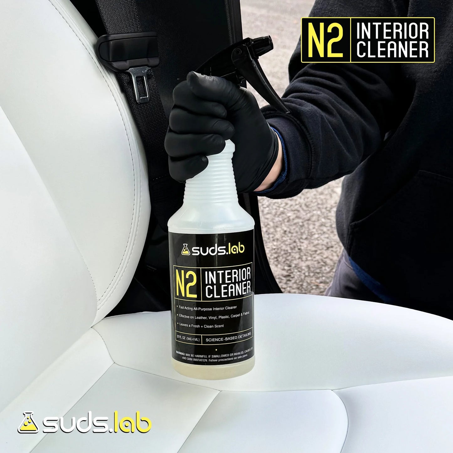 Suds Lab N2 Interior Cleaner, 32 Oz